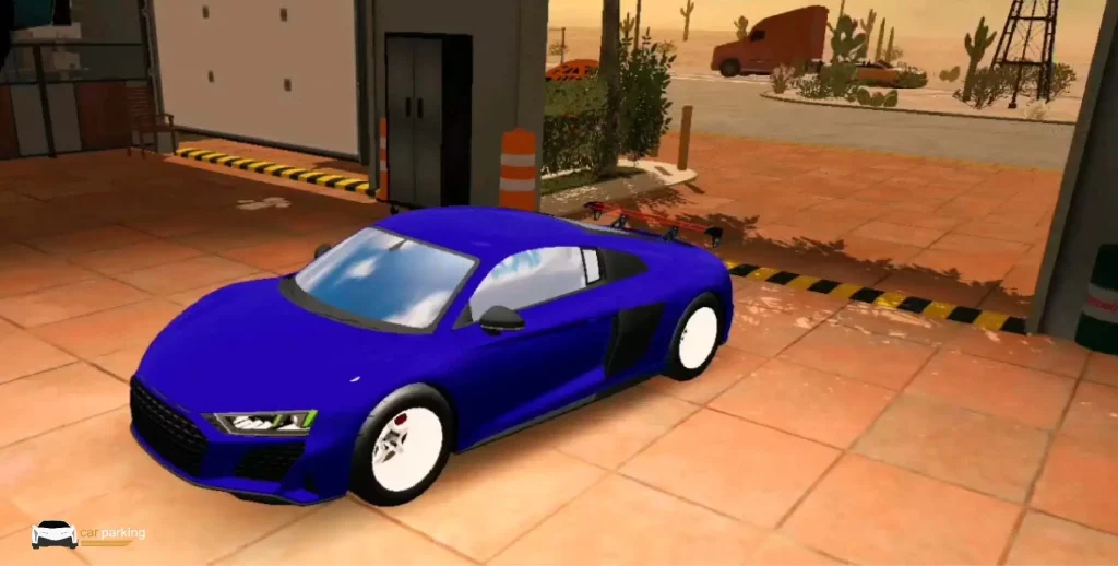 audi r8 v10 type 4s car parking multiplayer